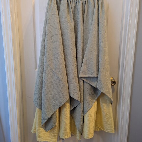 Pair of skirts yellow and green - L - Picture 4 of 6